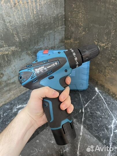 Мощный шуруповерт Makita 18V с 3 режимами