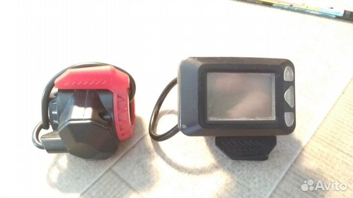 Курок газа с дисплеем и курок тормоза