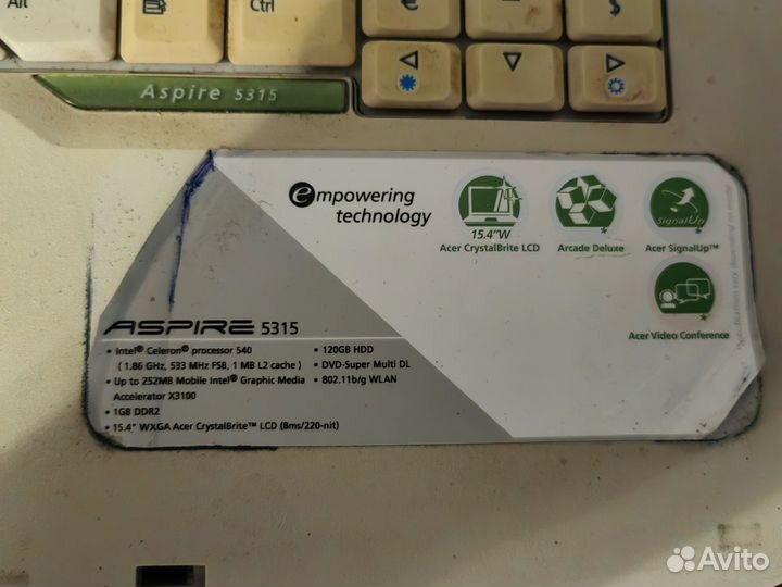 Acer aspire5315