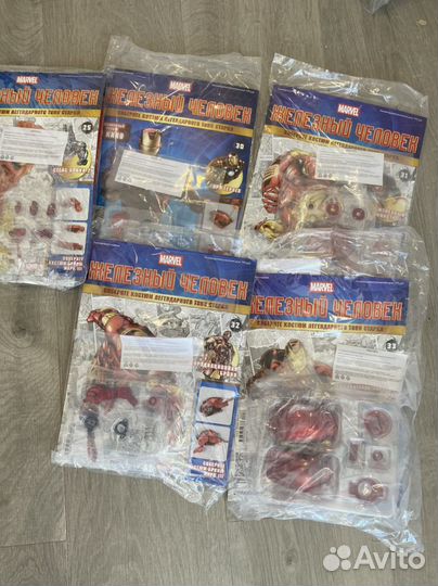 Журналы Железный человек DeAgostini