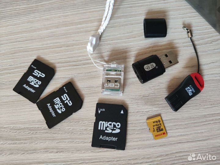 Кардридеры и переходники usb MicroSD