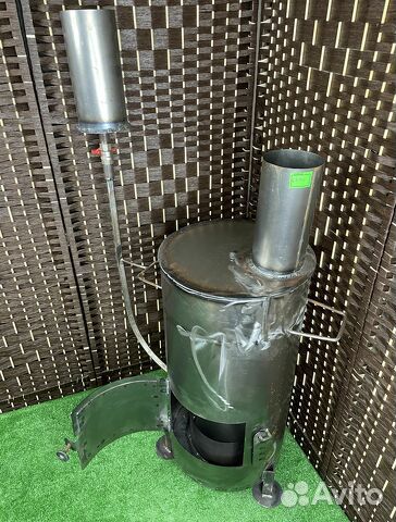 Печь на отработке