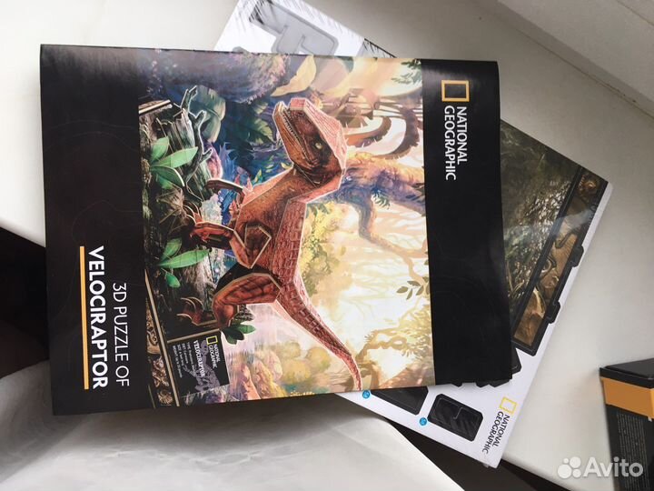 3d пазл Велоцираптор