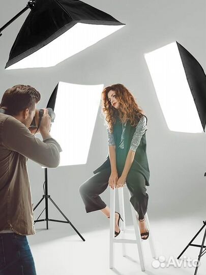 Софтбокс с 4 лампами 480W, гарантия