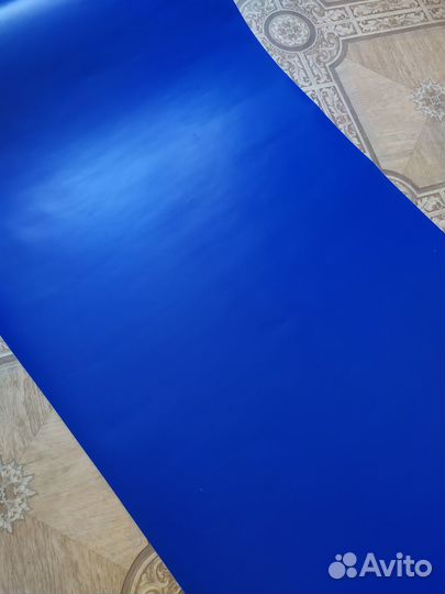 Виниловая пленка синяя