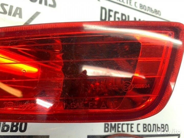 Фонарь задний противотуманный прав Volvo XC60 -13