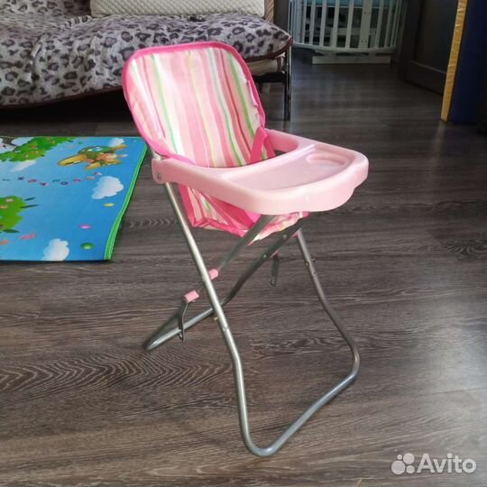 Стул для кормления для куклы