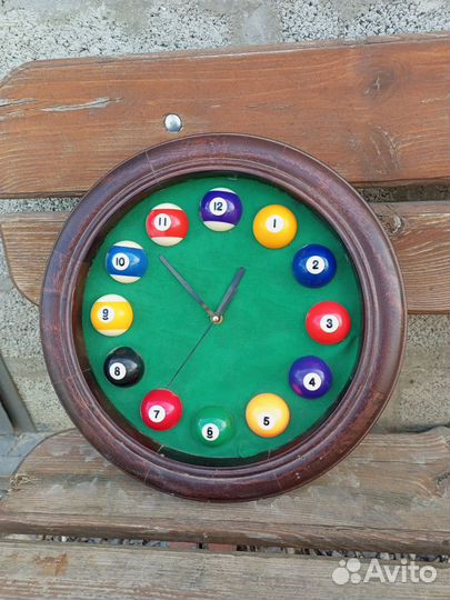 Продаю часы для бильярдной