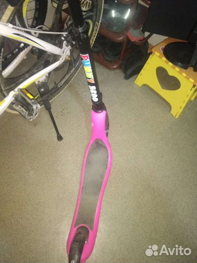 Самокат детский двухколесный бу