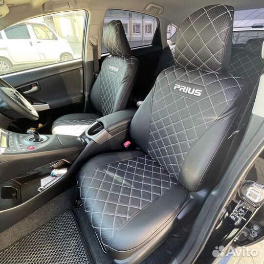 Чехлы Toyota Prius 30 (ромб)