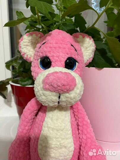 Мягкая игрушка розовая пантера