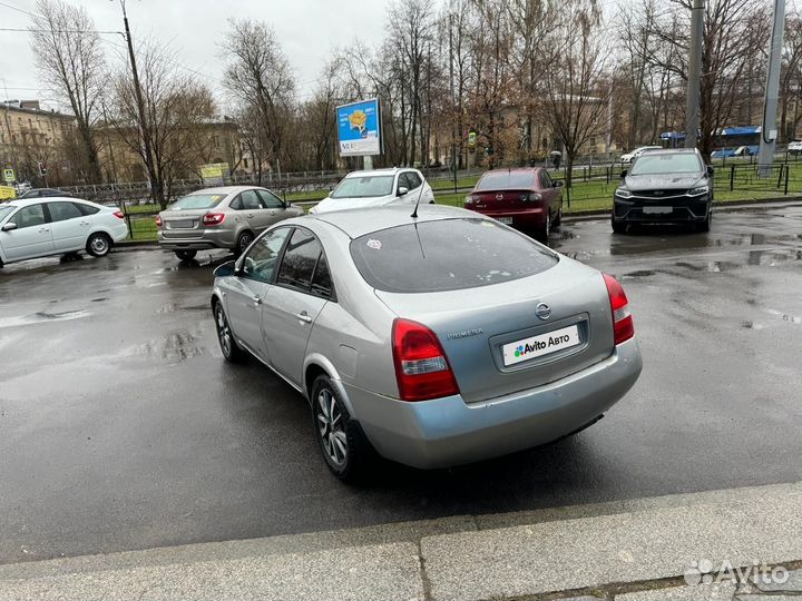 Nissan Primera 1.6 МТ, 2005, 224 000 км