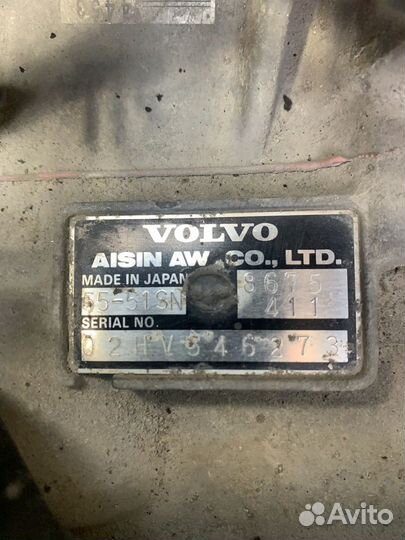 АКПП aisin 55 51sn Вольво s60