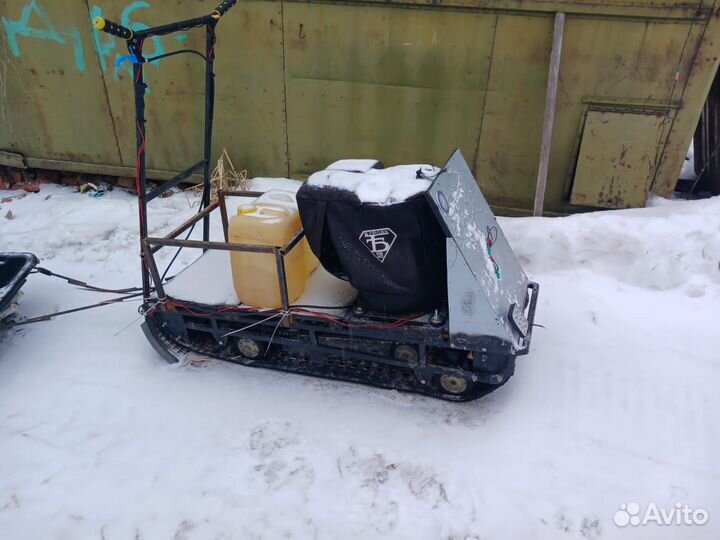 Самодельный снегоход