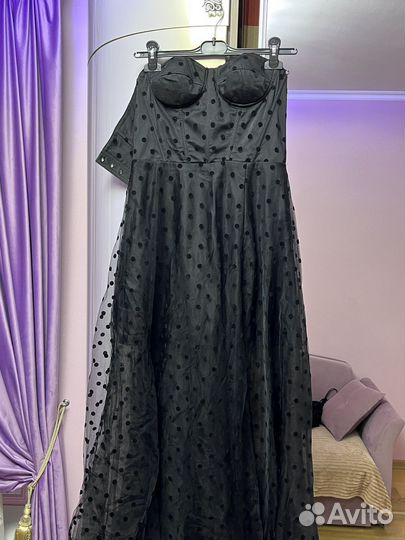 Вечернее платье на корсете