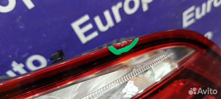 Фонарь задний задний левый Mercedes-Benz E-Class