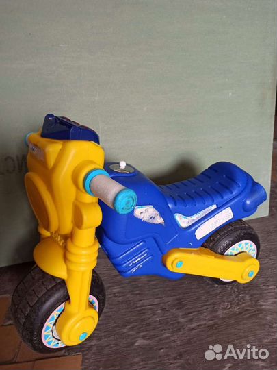Беговел мотоцикл детский