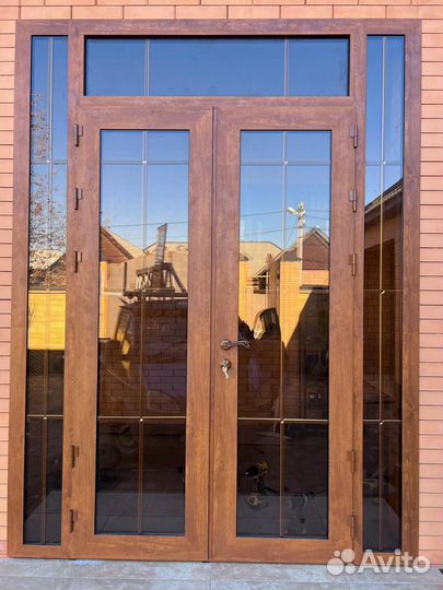 Алюминиевые двери