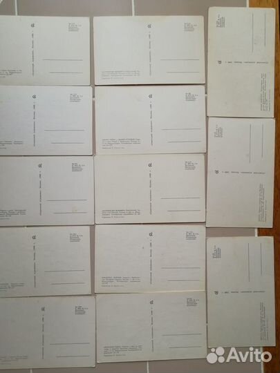 Открытки СССР 1968 Рыбки