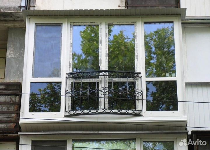 Окна на балкон