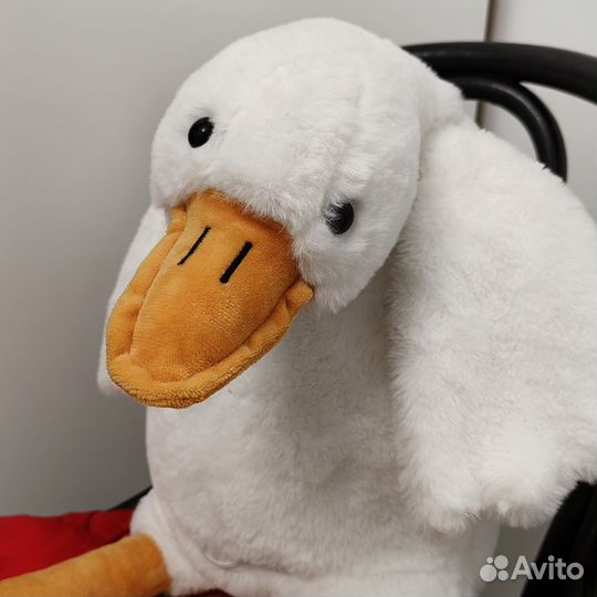 Игрушка мягкая Гусь Обнимусь 92 см