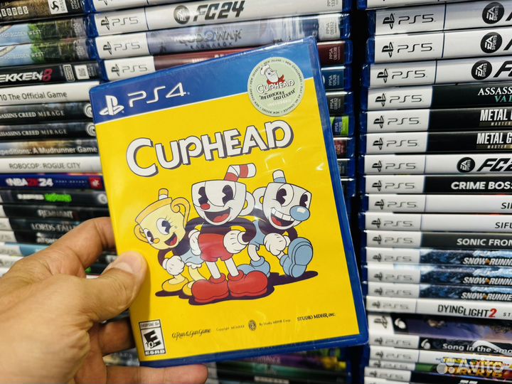 Cuphead ps4 диск новый