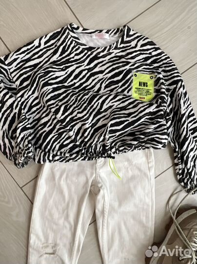 Кофта,джинсы zara