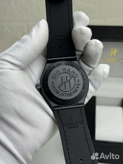 Часы мужские Hublot Geneva зеленые