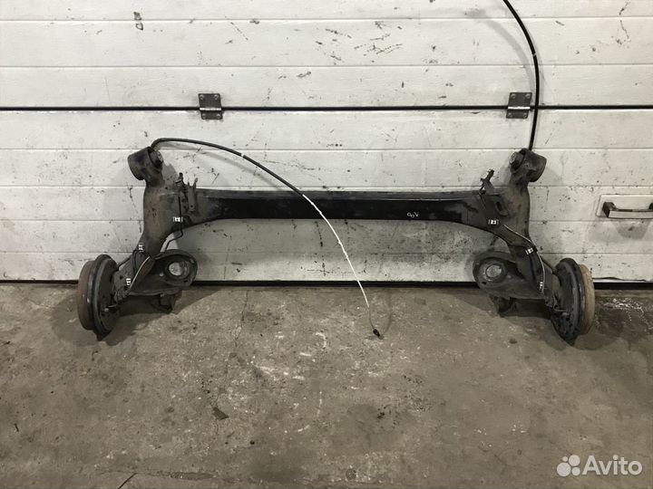 Балка задняя Skoda Fabia 2