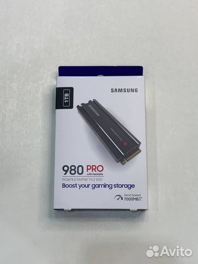 Samsung 980 Pro - 1TB с Радиатором(Heatsink)