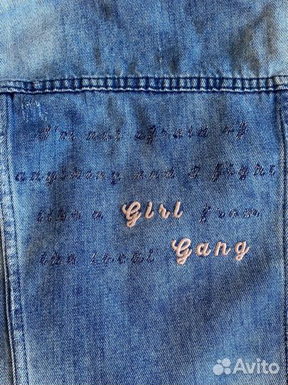 Джинсовая куртка женская Cropp