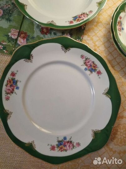 Фарфоровые тарелки СССР Дулево