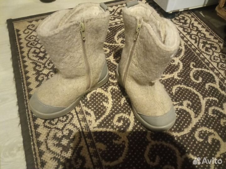 Ботинки зимние для девочки 24-25