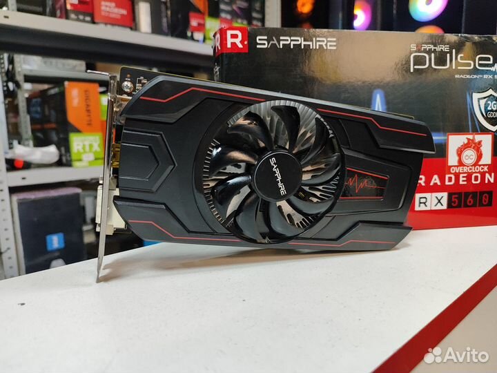 Видеокарта Sapphire RX 560 2GB pulse