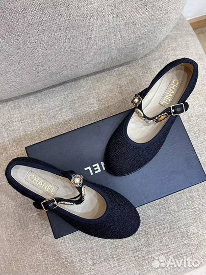 Женские туфли chanel Mary Janes