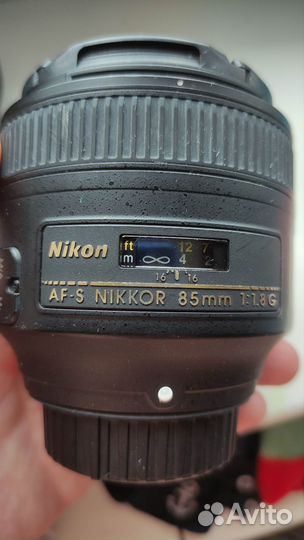Объектив nikon 85mm f 1.8g af s nikkor