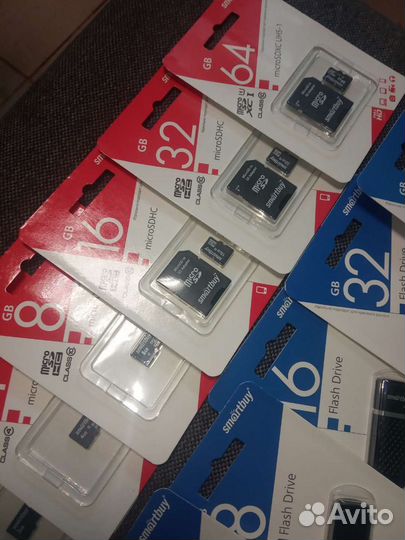 Карта памяти MicroSD USB