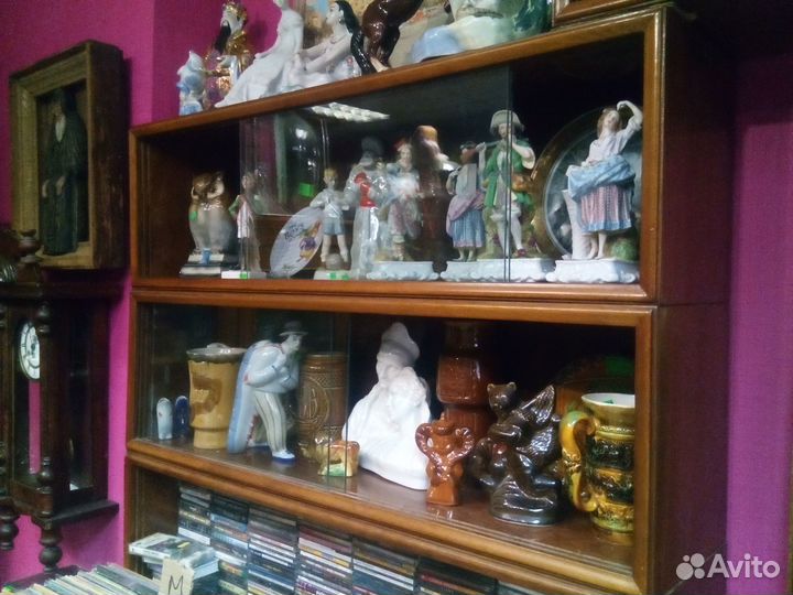 Полки книжные старые Шикарные массив Германия 1960