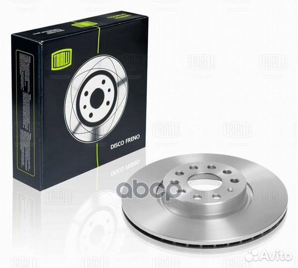 Диск тормозной перед DF180121 Trialli