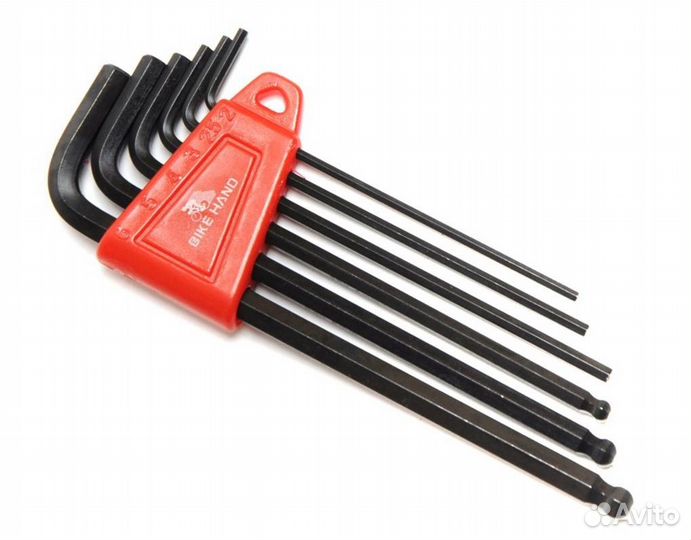 Набор шестигранников YC-613 в клипсе, 6 ключей