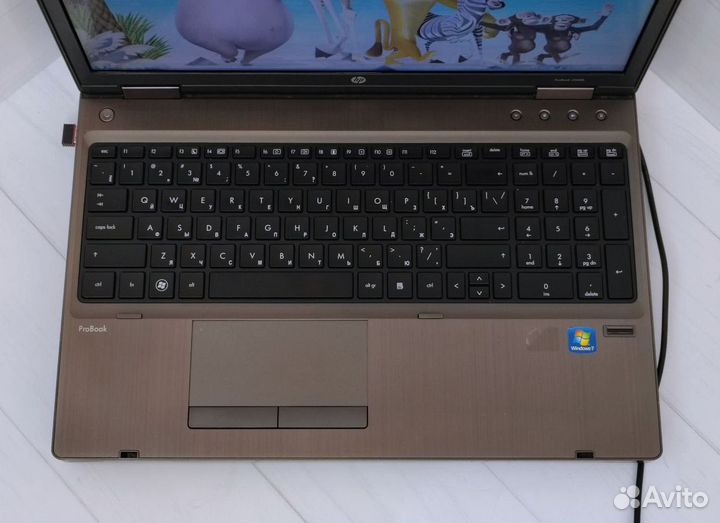 Hp Probook Ноутбук i5 новый Акб для учебы работы