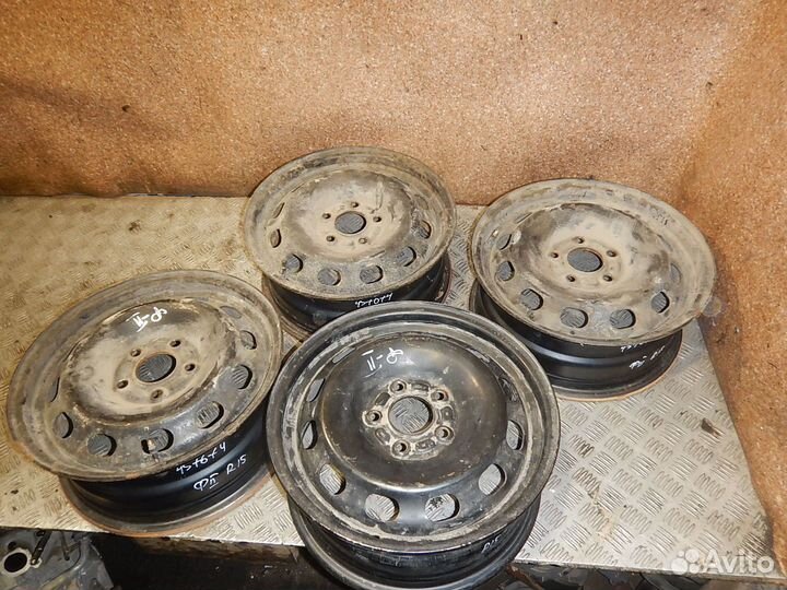 Комплект дисков стальных R15 5*108 j6,0 ET52,5 DIA