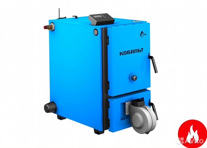 Твердотопливный котел кобальт 25
