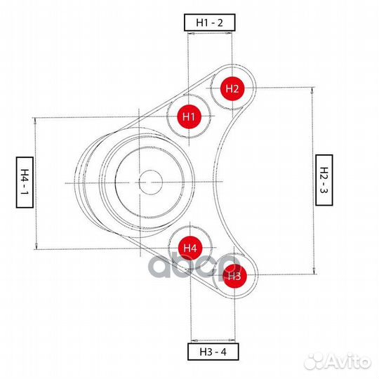 Опора шаровая CB0149 CTR