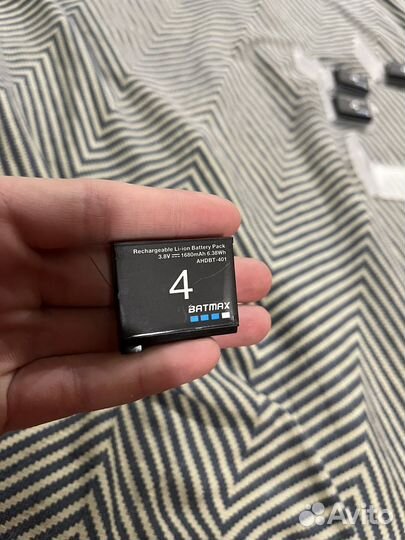 Аккумуляторы на gopro hero 4