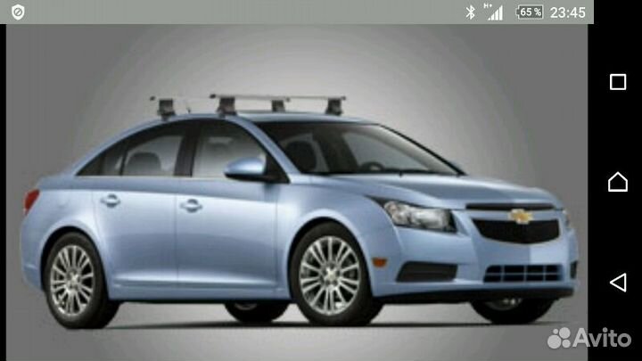 Багажник на крышу Шевроле Круз + доставка