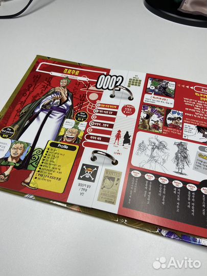 ONE piece официальные vivre card