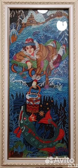 Картины вышитые бисером