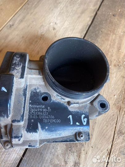 Дроссельная заслонка Citroen C4 B5