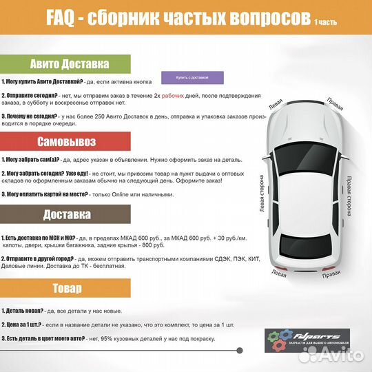Задняя фара Polo седан левая В крыло новая 1шт